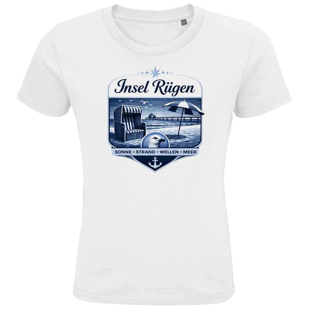 T-Shirt Kinder  Insel Rügen #612 - beidseitiger Druck