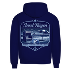 Hoodie Herren  Insel Rügen #612 - beidseitiger Druck