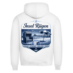Hoodie Herren  Insel Rügen #612 - beidseitiger Druck