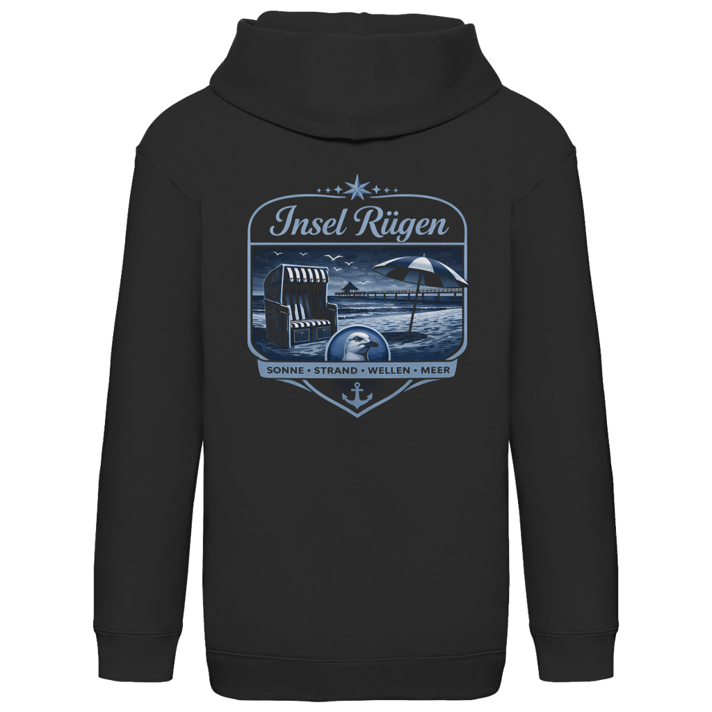 Hoodie Kinder  Insel Rügen #612 - beidseitiger Druck