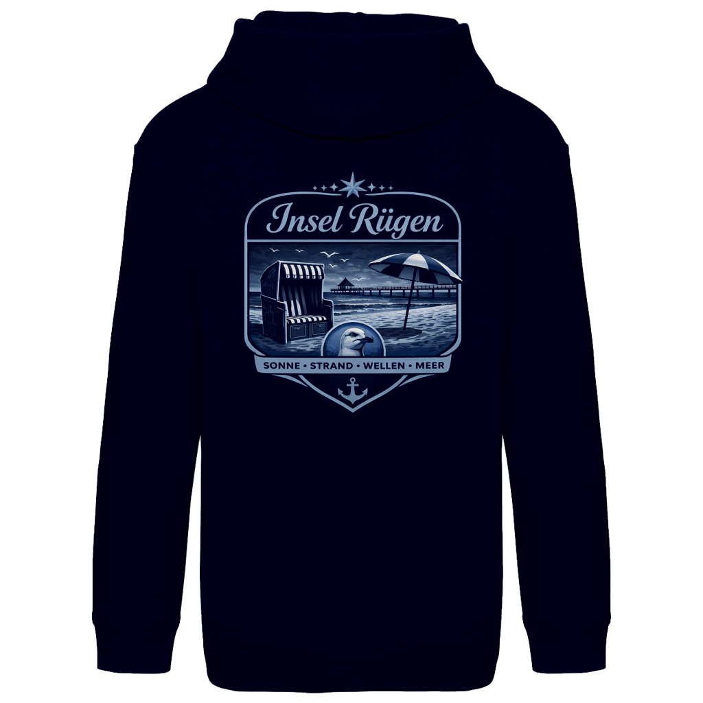 Hoodie Kinder  Insel Rügen #612 - beidseitiger Druck