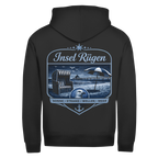 Hoodie-Jacke   Insel Rügen #612  - beidseitiger Druck