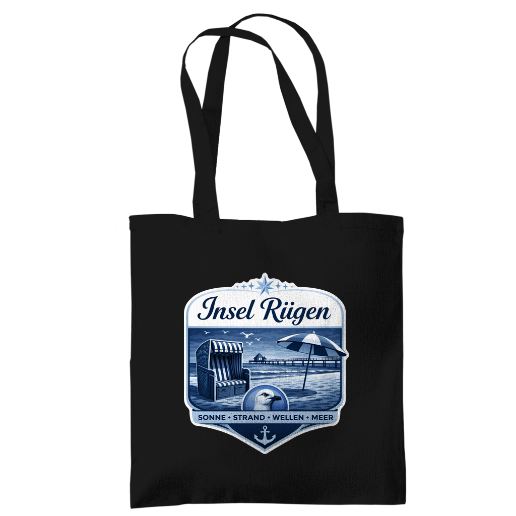 Baumwolltasche  Insel Rügen #612