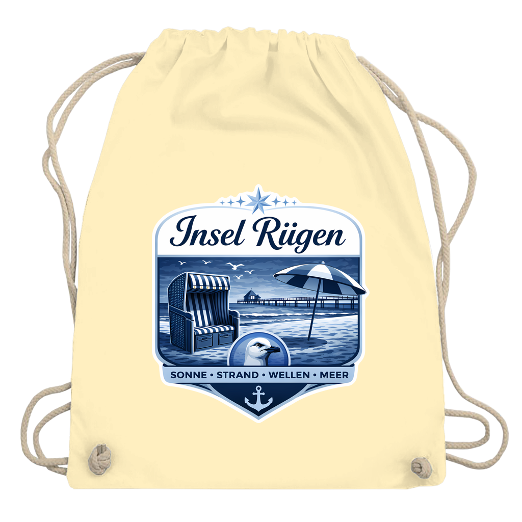 Kordelrucksack  Insel Rügen #612