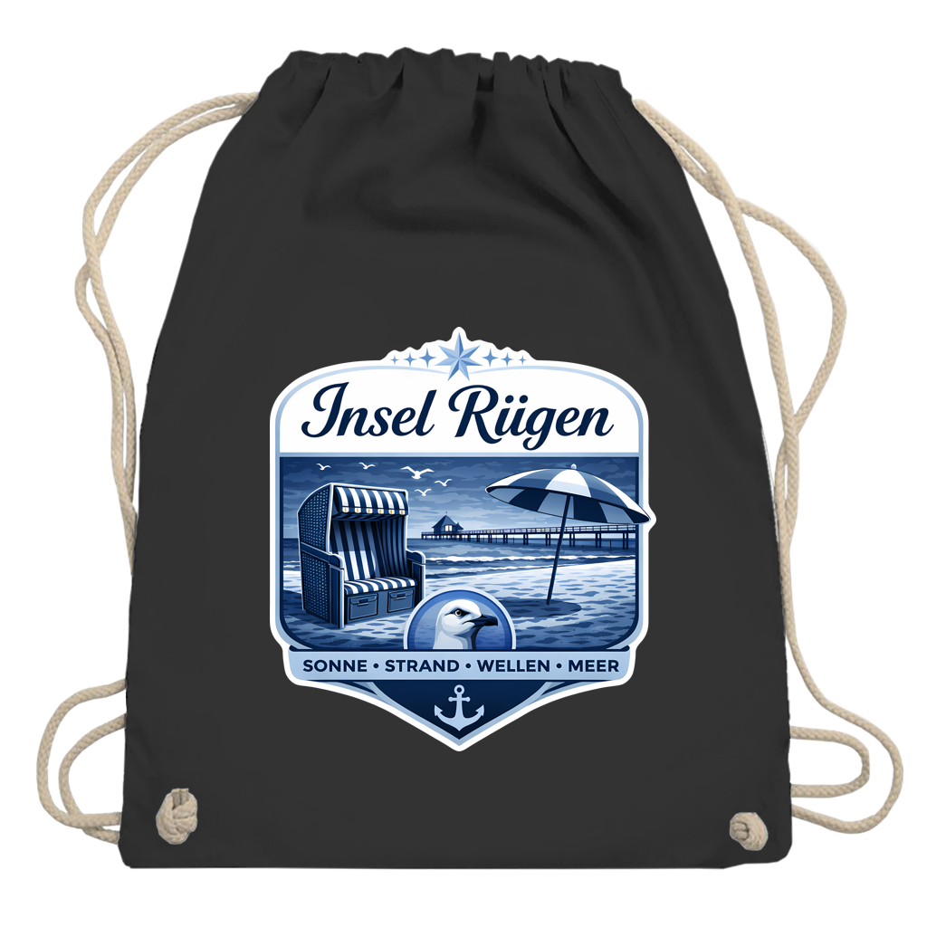 Kordelrucksack  Insel Rügen #612