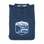 Rucksack mit Seitentasche   Insel Rügen #612  Gr. S
