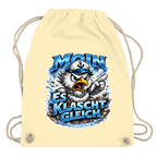 Kordelrucksack  Es klatscht gleich #564