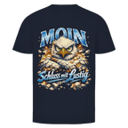 T-Shirt unisex   MOIN Schluss mit lustig #567 - beidseitiger Druck