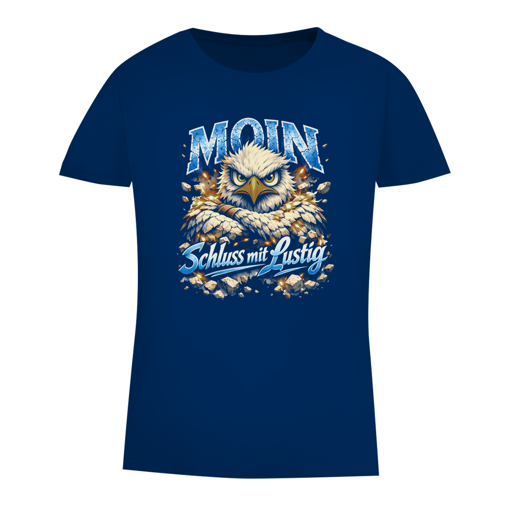 T-Shirt Damen  MOIN Schluss mit lustig #567