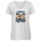 T-Shirt Damen V-Neck   MOIN Schluss mit lustig #567