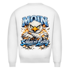 Sweatshirt Herren  MOIN Schluss mit lustig #567 - beidseitiger Druck