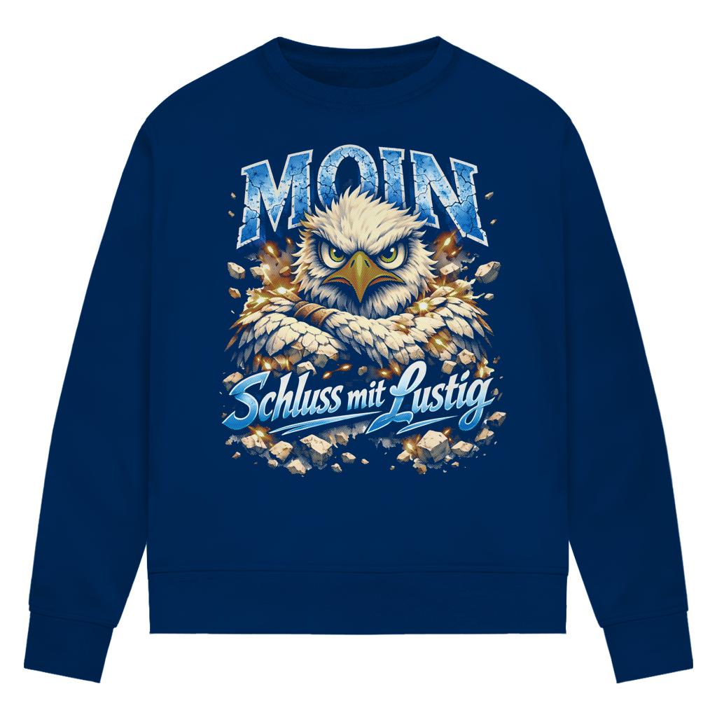 Sweatshirt Damen  MOIN Schluss mit lustig #567