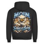 Hoodie Herren  MOIN Schluss mit lustig #567 - beidseitiger Druck