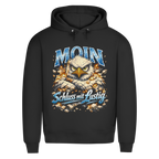 Hoodie Herren  MOIN Schluss mit lustig #567 - beidseitiger Druck