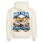 Hoodie Herren  MOIN Schluss mit lustig #567 - beidseitiger Druck