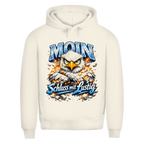 Hoodie Herren  MOIN Schluss mit lustig #567 - beidseitiger Druck