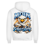 Hoodie Herren  MOIN Schluss mit lustig #567 - beidseitiger Druck