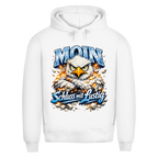 Hoodie Herren  MOIN Schluss mit lustig #567 - beidseitiger Druck