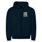 Hoodie-Jacke  MOIN Schluss mit lustig #567  - beidseitiger Druck