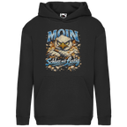 Hoodie Kinder   MOIN Schluss mit lustig #567 - beidseitiger Druck