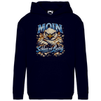 Hoodie Kinder   MOIN Schluss mit lustig #567 - beidseitiger Druck