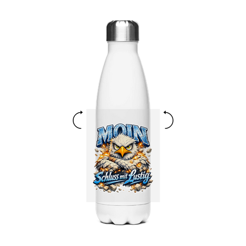 Edelstahl-Thermoflasche   MOIN Schluss mit lustig #567
