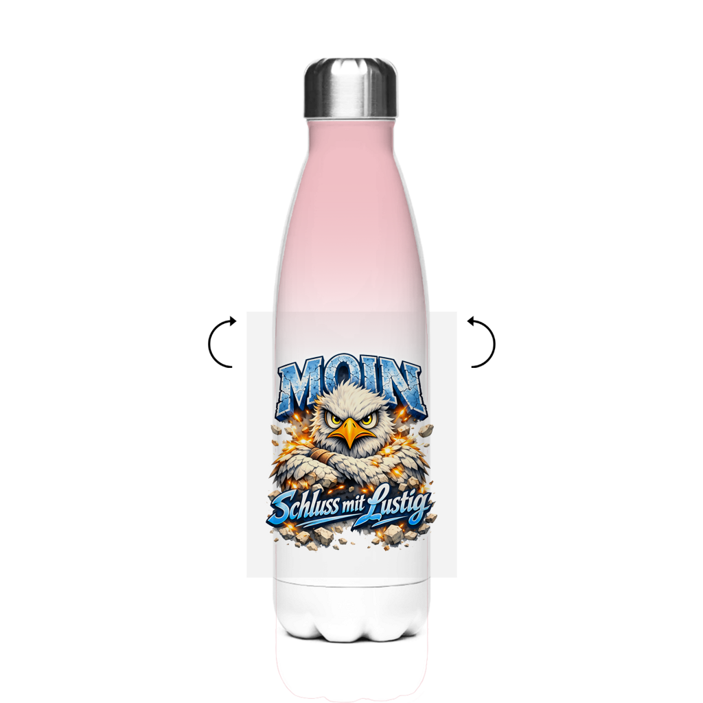 Edelstahl-Thermoflasche   MOIN Schluss mit lustig #567