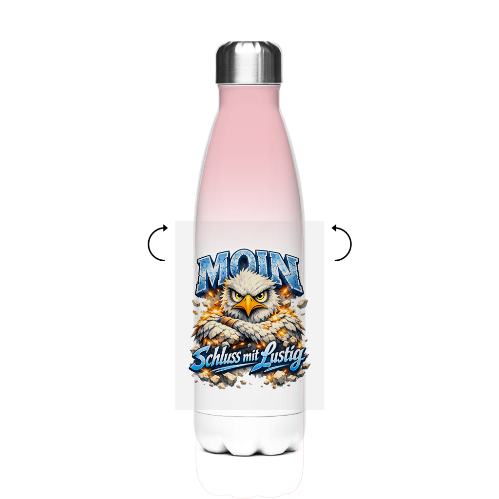 Edelstahl-Thermoflasche   MOIN Schluss mit lustig #567