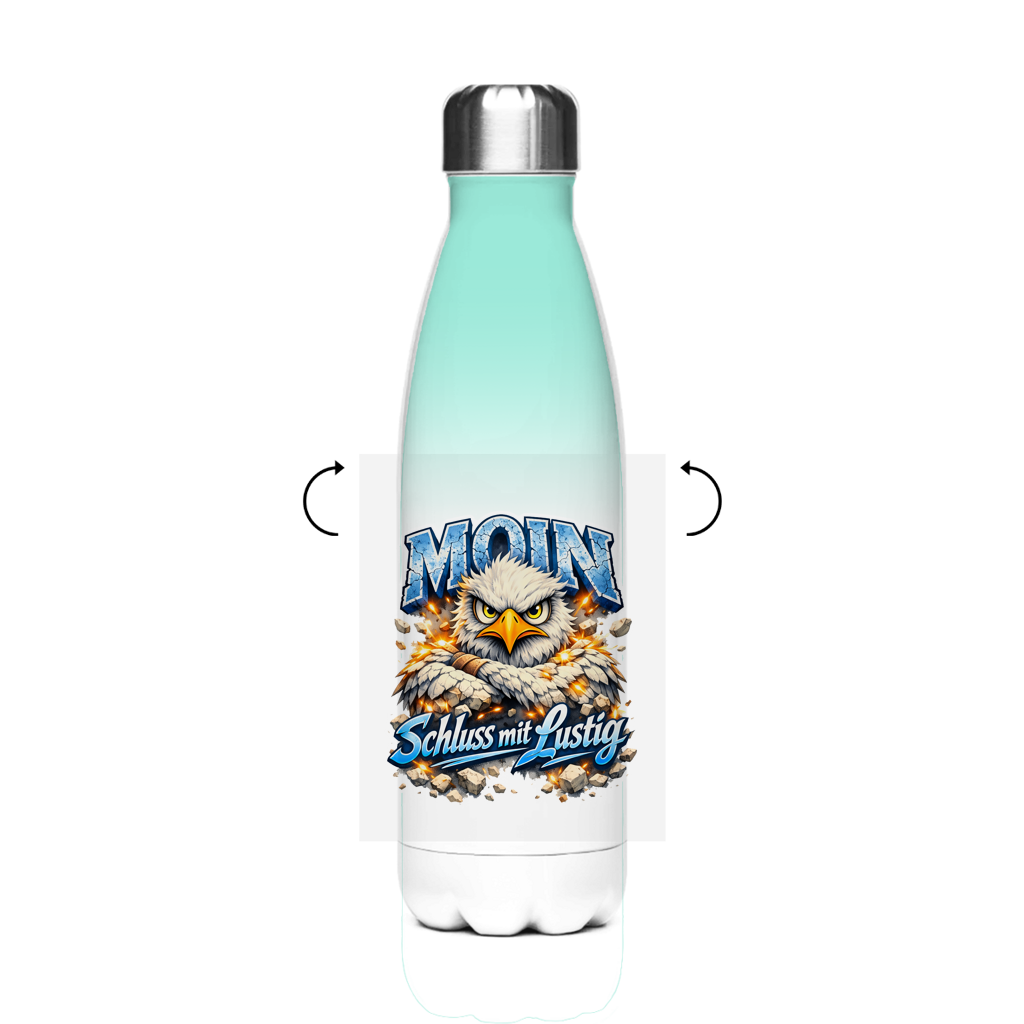 Edelstahl-Thermoflasche   MOIN Schluss mit lustig #567