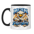 Keramik-Tasse zweifarbig   MOIN Schluss mit lustig #567