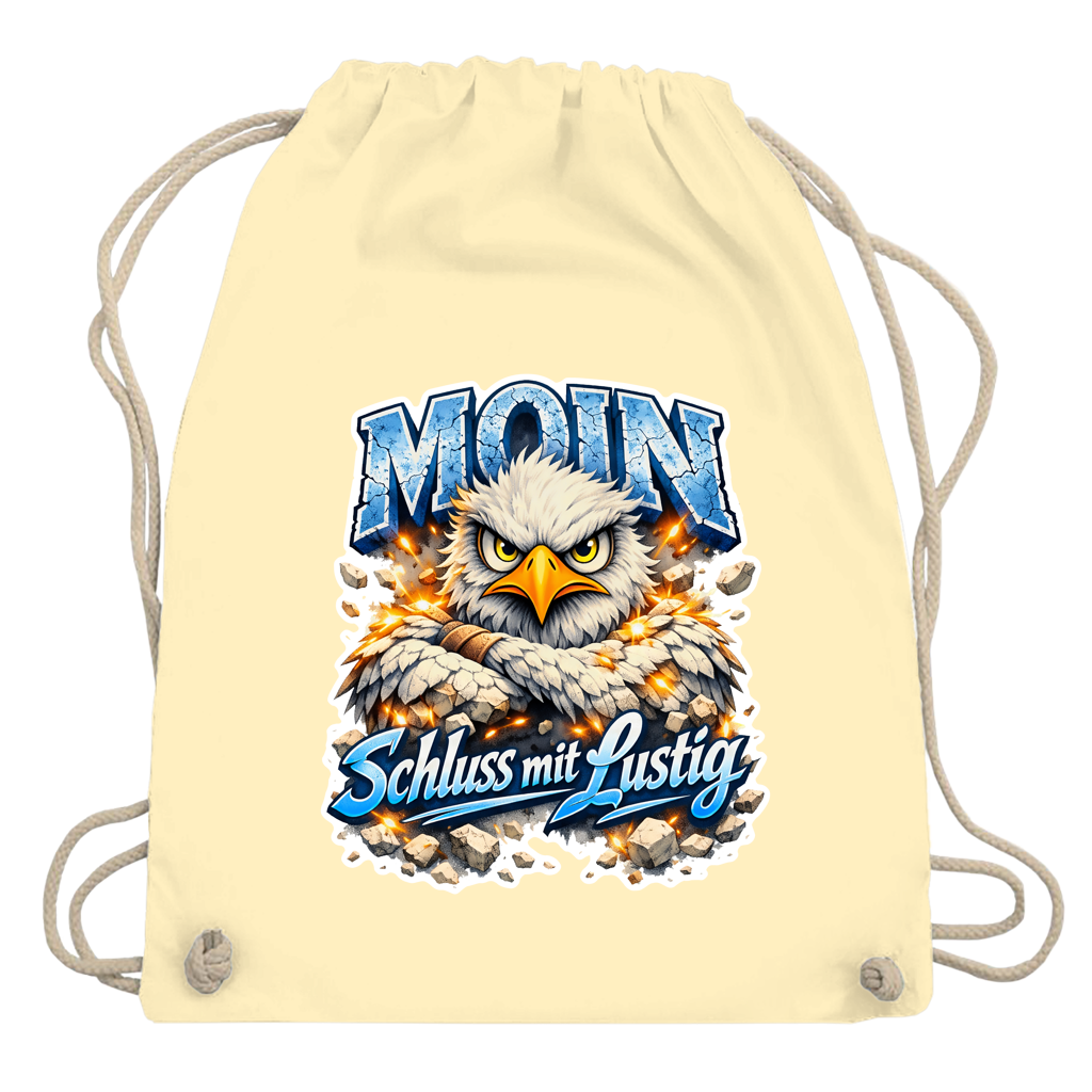 Kordelrucksack   MOIN Schluss mit lustig #567