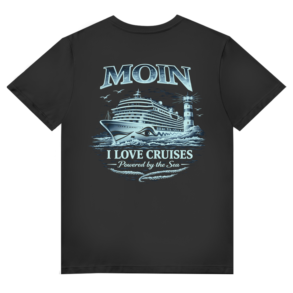 T-Shirt Herren V-Neck  Kreuzfahrt / Cruise #701