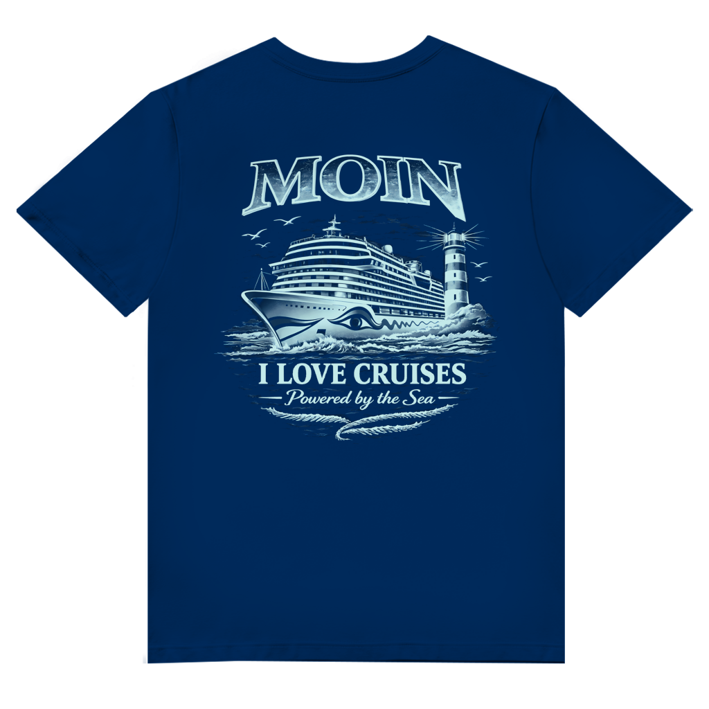 T-Shirt Herren V-Neck  Kreuzfahrt / Cruise #701
