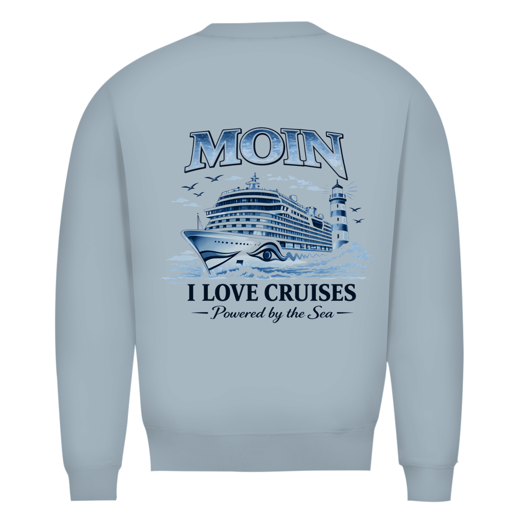 Sweatshirt Herren  Kreuzfahrt / Cruise #701 - beidseitiger Druck