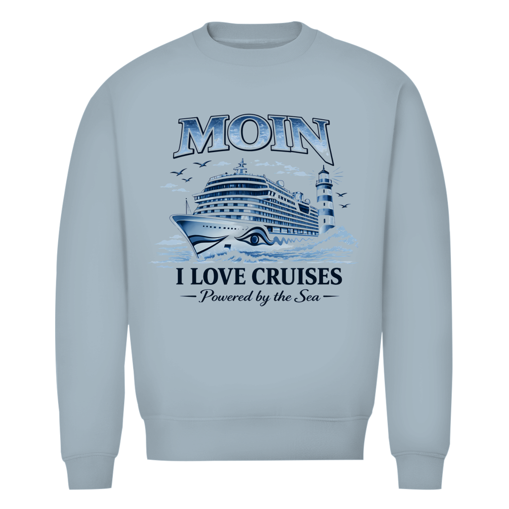 Sweatshirt Herren  Kreuzfahrt / Cruise #701 - beidseitiger Druck
