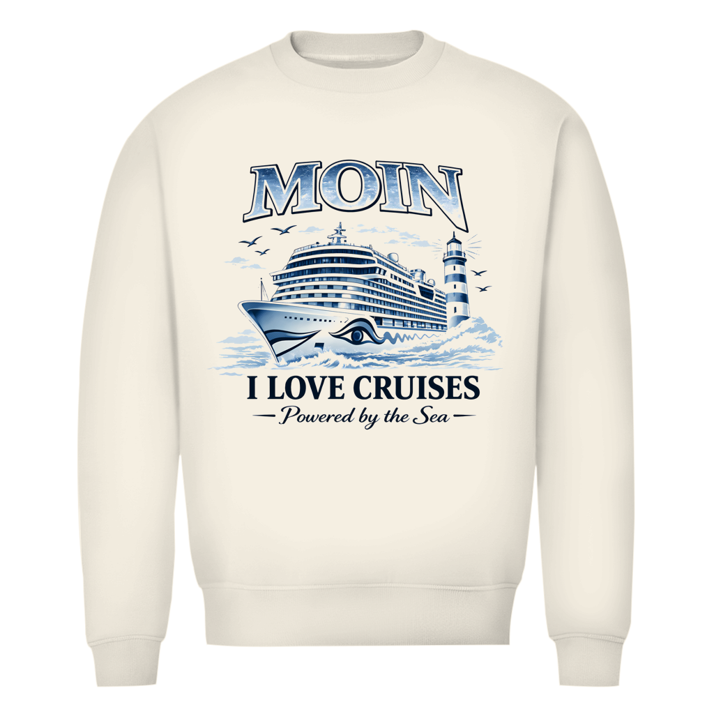 Sweatshirt Herren  Kreuzfahrt / Cruise #701 - beidseitiger Druck