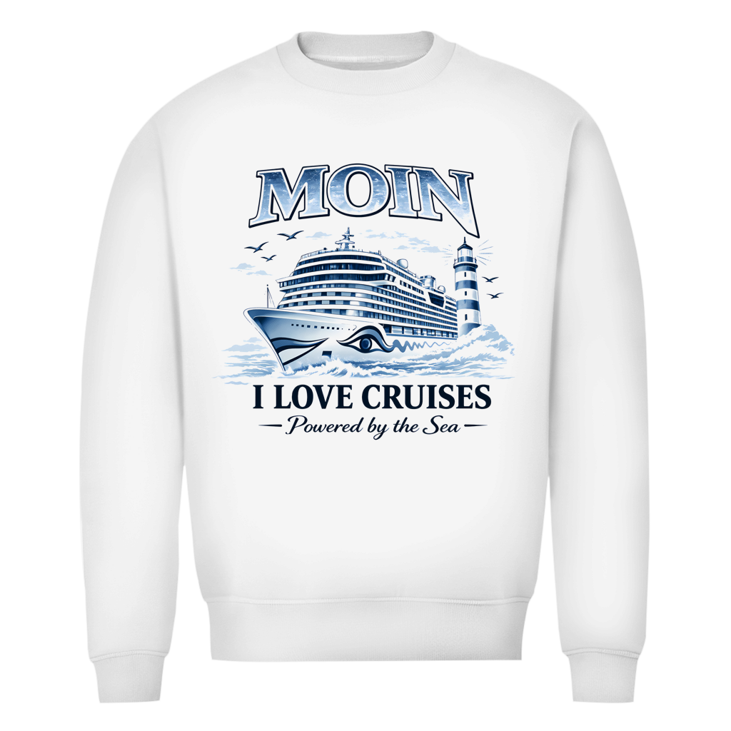 Sweatshirt Herren  Kreuzfahrt / Cruise #701 - beidseitiger Druck