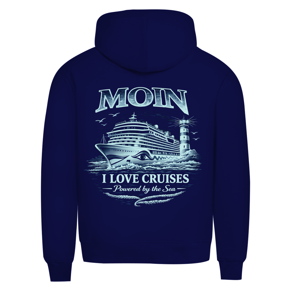 Hoodie Herren  Kreuzfahrt / Cruise #701 - beidseitiger Druck
