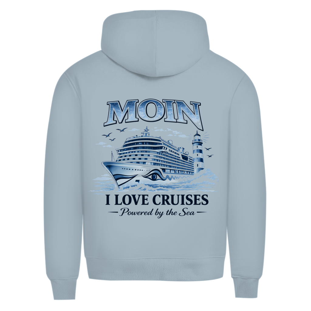 Hoodie Herren  Kreuzfahrt / Cruise #701 - beidseitiger Druck