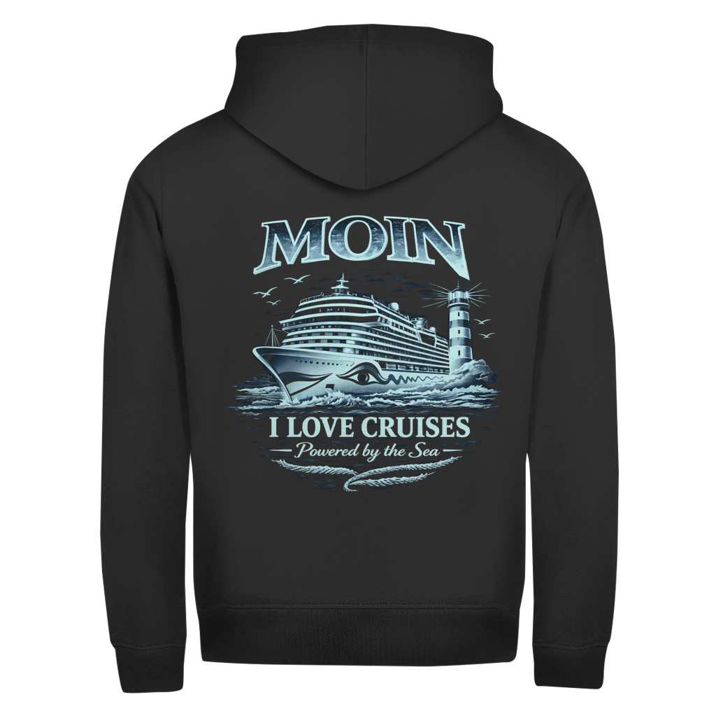 Hoodie-Jacke  Kreuzfahrt / Cruise #701 - beidseitiger Druck