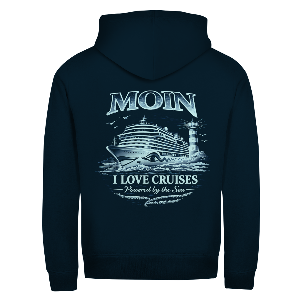 Hoodie-Jacke  Kreuzfahrt / Cruise #701 - beidseitiger Druck