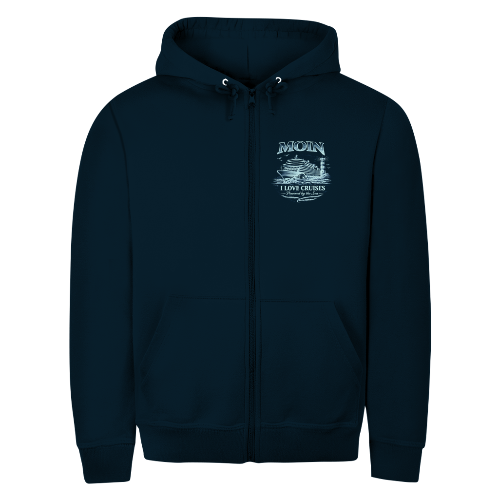Hoodie-Jacke  Kreuzfahrt / Cruise #701 - beidseitiger Druck