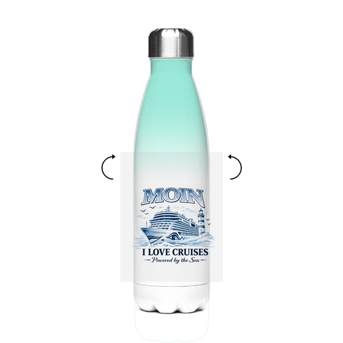 Edelstahl-Thermoflasche  Kreuzfahrt / Cruise #701