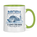 Keramik-Tasse zweifarbig   Kreuzfahrt / Cruise #701