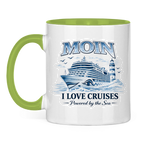 Keramik-Tasse zweifarbig   Kreuzfahrt / Cruise #701