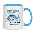 Keramik-Tasse zweifarbig   Kreuzfahrt / Cruise #701
