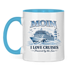 Keramik-Tasse zweifarbig   Kreuzfahrt / Cruise #701