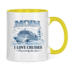 Keramik-Tasse zweifarbig   Kreuzfahrt / Cruise #701