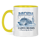 Keramik-Tasse zweifarbig   Kreuzfahrt / Cruise #701