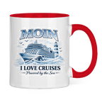 Keramik-Tasse zweifarbig   Kreuzfahrt / Cruise #701